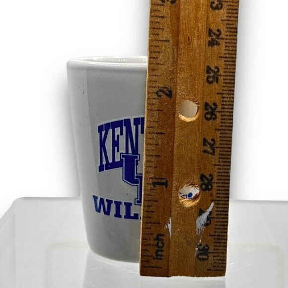 University Of Kentucky Wildcats Ceramic Shot Glass EUC 1oz - Picture 4 of 5